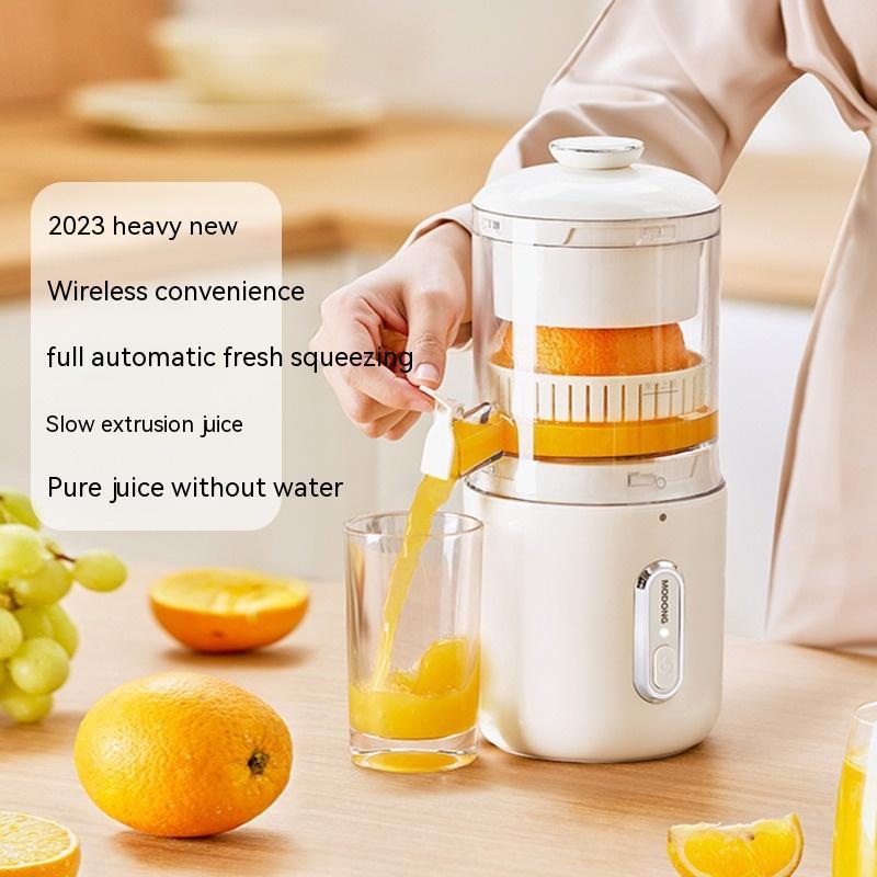 Wireless Electric Juicer Steel Orange Lemon Blender USB Portable